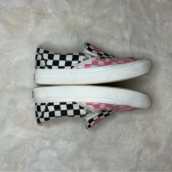 Vans Yin Yang Checkerboard Comfy Cush Platform Slip On Sneakers 6 - Picture 7 of 10